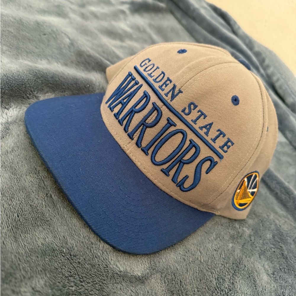 🏀 Golden State Warriors Mitchell & Ness SnapBack OS (LIKE NEW)